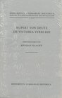 Buchcover Rupert von Deutz, De victoria verbi Dei