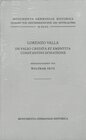 Buchcover Lorenzo Valla, De falso credita et ementita Constantini donatione