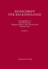 Buchcover Zeitschrift für Balkanologie 53 (2017) 1