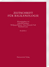 Buchcover Zeitschrift für Balkanologie 55 (2019) 1