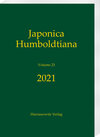Buchcover Japonica Humboldtiana 23 (2021)