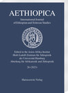 Buchcover Aethiopica 26 (2023)