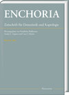 Buchcover Enchoria 38 (2024)