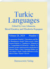 Buchcover Turkic Languages 28 (2024) 1