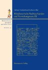 Buchcover Keilschrifttexte aus mittelassyrischer Zeit / Mittelassyrische Rechtsurkunden und Verwaltungstexte IX