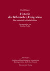 Buchcover Historie der Böhmischen Emigration