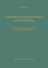 Buchcover Transkulturelle Kommunikation und Verflechtung