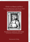 Buchcover Pirckheimer Jahrbuch 33 (2019-2020): Ulrich von Hutten und Rom. Deutsche Humanisten in der Ewigen Stadt am Vorabend der 