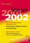 Buchcover Steuer 2002, Arbeitnehmer, Beamte, Rentner und Pensionäre