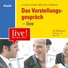 Buchcover Das Vorstellungsgespräch - live Hör CD