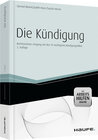 Buchcover Die Kündigung - Rechtssicher vorbereiten und umsetzen