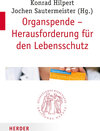 Buchcover Organspende - Herausforderung für den Lebensschutz