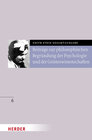 Buchcover Beiträge zur philosophischen Begründung der Psychologie und der Geisteswissenschaften