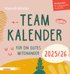 Buchcover Teamkalender 2025/2026. Für ein gutes Miteinander