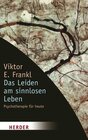 Buchcover Das Leiden am sinnlosen Leben