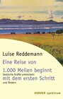 Buchcover Eine Reise von 1000 Meilen beginnt mit dem ersten Schritt