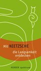 Buchcover Mit Nietzsche die Langsamkeit entdecken