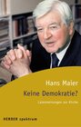 Buchcover Keine Demokratie?