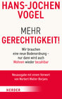 Buchcover Mehr Gerechtigkeit!