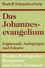 Buchcover Herders theologischer Kommentar zum Neuen Testament / Johannesevangelium