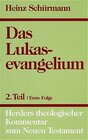 Buchcover Herders theologischer Kommentar zum Neuen Testament / Lukasevangelium