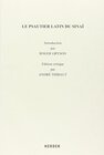 Buchcover Le Psautier Latin du Sinai