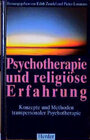 Buchcover Psychotherapie und religiöse Erfahrung
