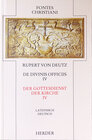 Buchcover Liber de divinis officiis IV /Der Gottesdienst der Kirche IV
