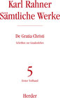 Buchcover De Gratia Christi
