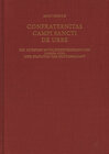 Buchcover Römische Quartalschrift für christliche Altertumskunde und Kirchengeschichte.... / Confraternitas Campi Sancti de Urbe