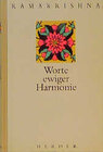 Buchcover Worte ewiger Harmonie