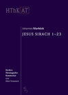Buchcover Jesus Sirach 1-23