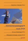 Buchcover Elementarpädagogik nach PISA