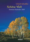 Buchcover Schöne Welt - Termine Kalender 2005