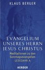 Buchcover Evangelium unseres Herrn Jesus Christus