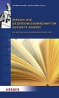 Buchcover Warum die Geisteswissenschaften Zukunft haben!