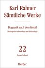 Buchcover Dogmatik nach dem Konzil