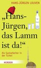 Buchcover "Hans-Jürgen, das Lamm ist da!"