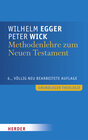 Buchcover Methodenlehre zum Neuen Testament