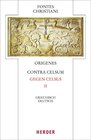 Buchcover Origenes, Contra Celsum - Gegen Celsus