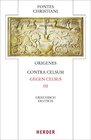 Buchcover Contra Celsum - Gegen Celsus