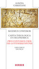 Buchcover Capita theologica et oeconomica - Zwei Centurien über die Gotteserkenntnis