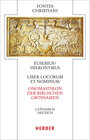 Buchcover Liber locorum et nominum – Onomastikon der biblischen Ortsnamen