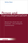 Buchcover Person und Transsubstantiation