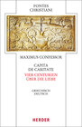 Buchcover Capita de caritate - Vier Centurien über die Liebe