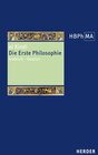 Buchcover Die Erste Philosophie