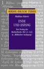 Buchcover Ende und Anfang