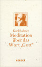 Buchcover Meditation über das Wort "Gott"