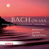 Buchcover Bach on Sax