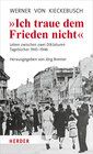 Buchcover Ich traue dem Frieden nicht